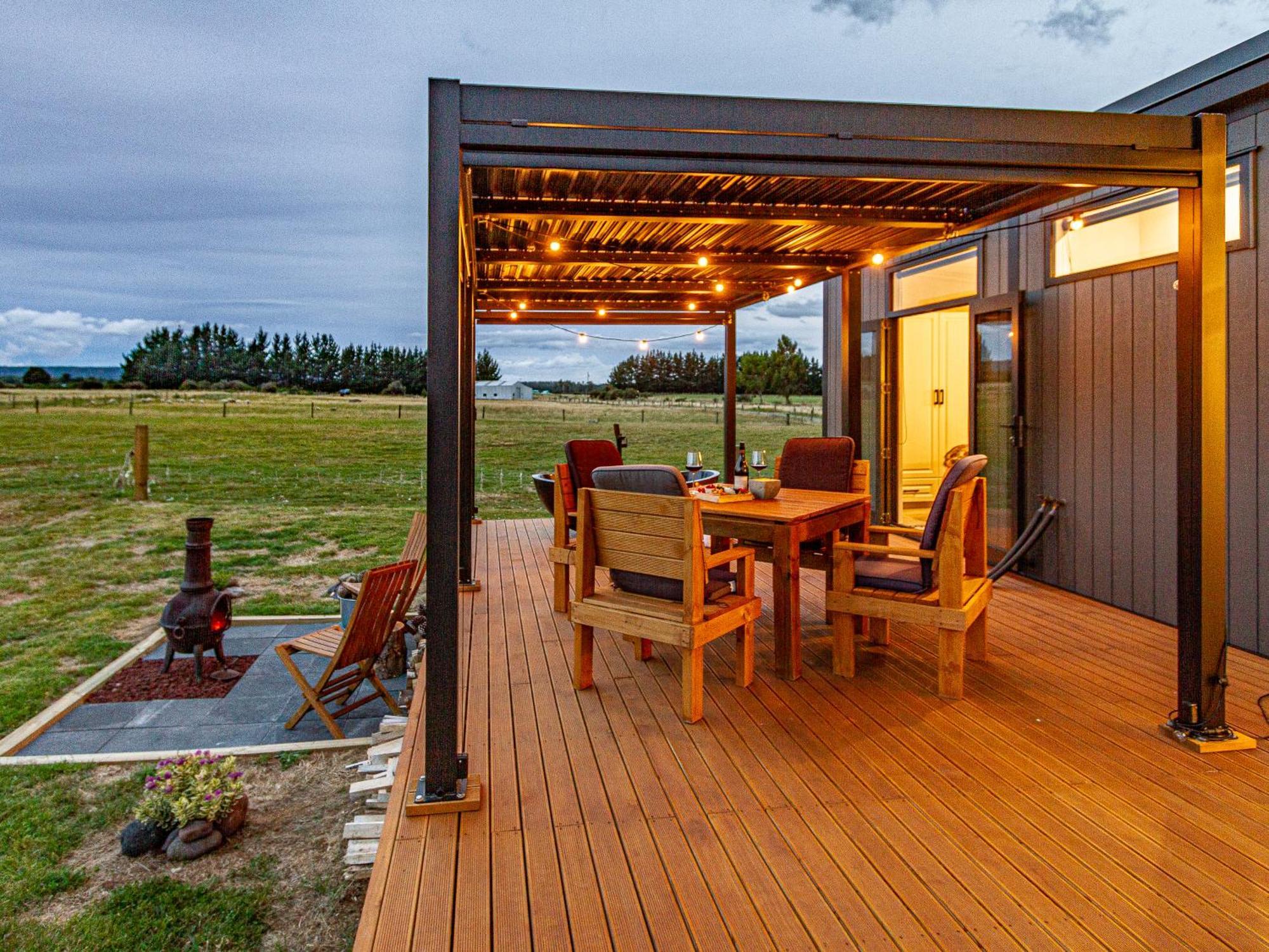Mangateitei Views - Rangataua Tiny Home オハクネ エクステリア 写真