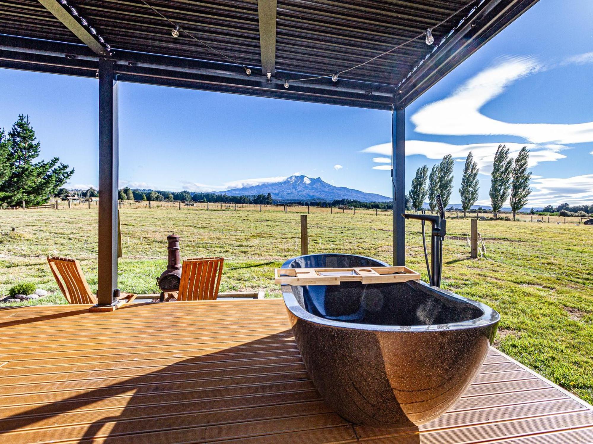 Mangateitei Views - Rangataua Tiny Home オハクネ エクステリア 写真