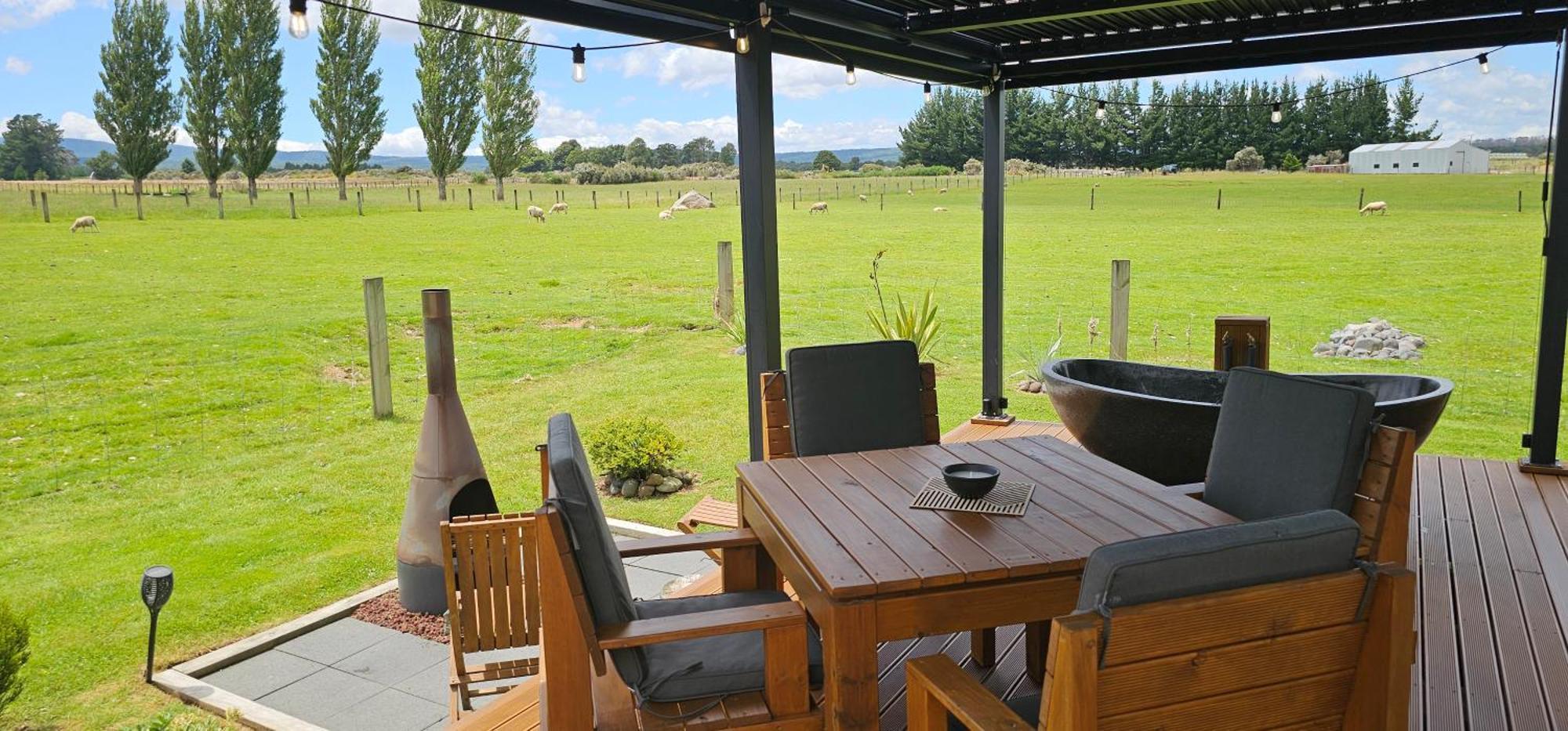 Mangateitei Views - Rangataua Tiny Home オハクネ エクステリア 写真