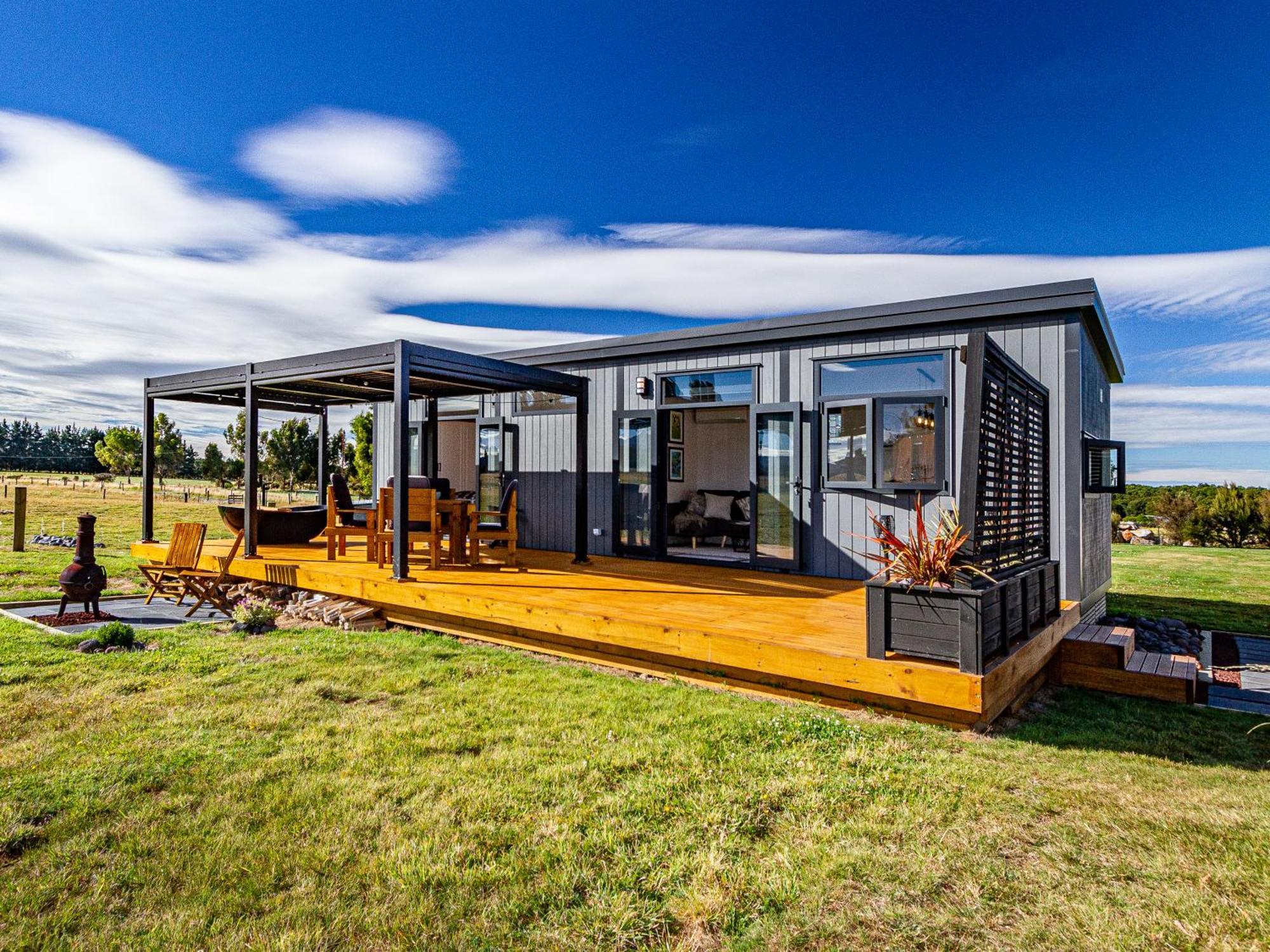Mangateitei Views - Rangataua Tiny Home オハクネ エクステリア 写真